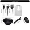 20Piece Hair Coloring Tools Set with Resilient Plastic Brushes Combs for Salon-Like Results At Homes Salon Accuracy