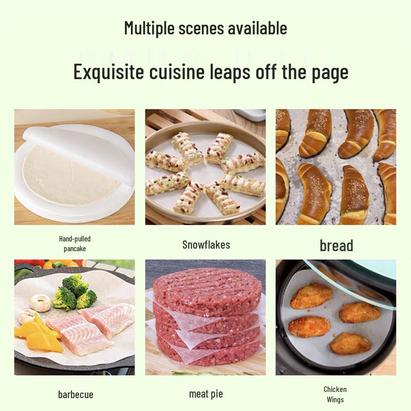 Zhongji Food-Grade Round Baking Parchment Paper