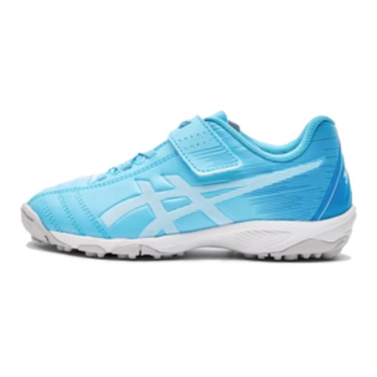 Asics Junior 6 Versatile Comfortable Durable Breathable Low-Top Soccer Shoes Kids Sneaker Blue 1104A045-401