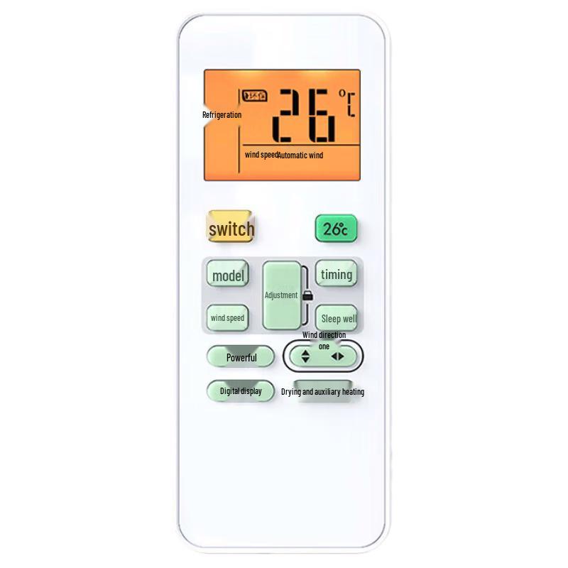 Universal AC Remote Controls & Wall Holder