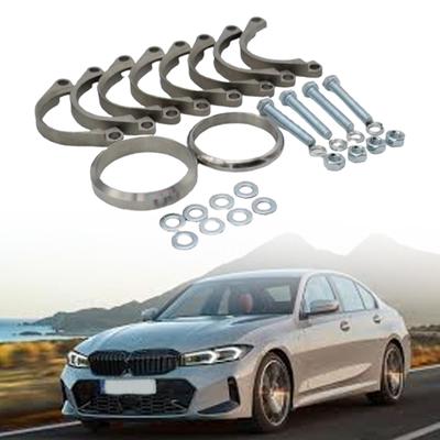 Rusted Exhaust Flange Muffler Back Box Repair Clamp Brackets for BMW M3