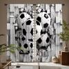 2 Pcs Football print curtains,suitable for bedroom,living room kitchen decoration,home decoration,window decoration