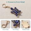 Funny Tortoise Key Ring Womens Luxury Bag Keychain Souvenir Gift For Girlfriend Marine Animal