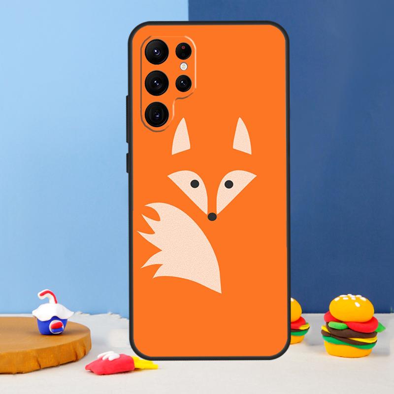 Fox Animal Pattern Phone Case For Samsung Galaxy S25 Ultra S9 S10 S20 S21 S22 Plus S23 FE S24 Ultra Cover Coque