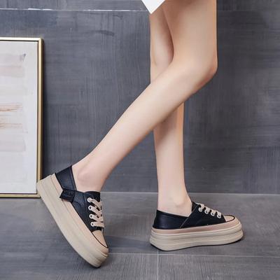 Scarpe alla moda popolari da donna per l'autunno Sneaker da passeggio con plateau da donna Allacciatura Scarpe sportive casual Scarpe da viaggio per esterni Donna