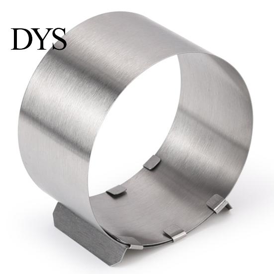 Baking Mold Cake Fingerprint-proof Reusable Food Grade Stainless Mousse Steel Adjustable Ring Kitchen Tools Dessert