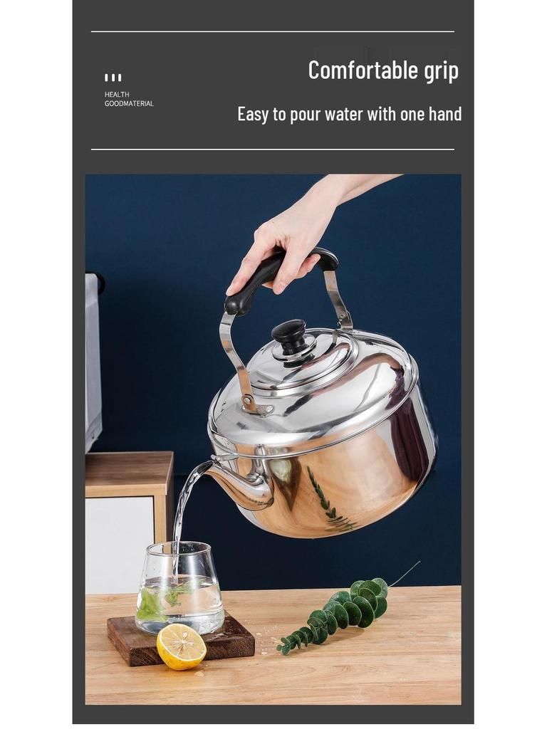 Електричний чайник з нержавіючої сталі великої місткості - Швидке закипання для комерційного та домашнього використання