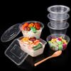 Disposable Square Food Container with Lid