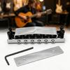 Easy To Install Tune O Matic Bridge Durability Guitar Replacement Part For Quick Upgrade And Better Control