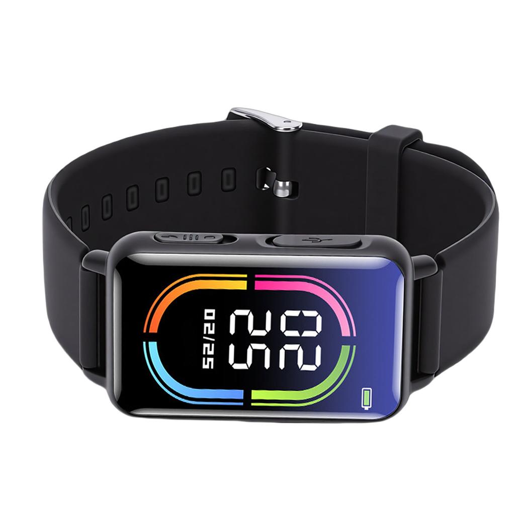 AI Voice Recorder Watch Bluetooth APP Control Sound Recording Watch with Real Time Translation Smart Transcription