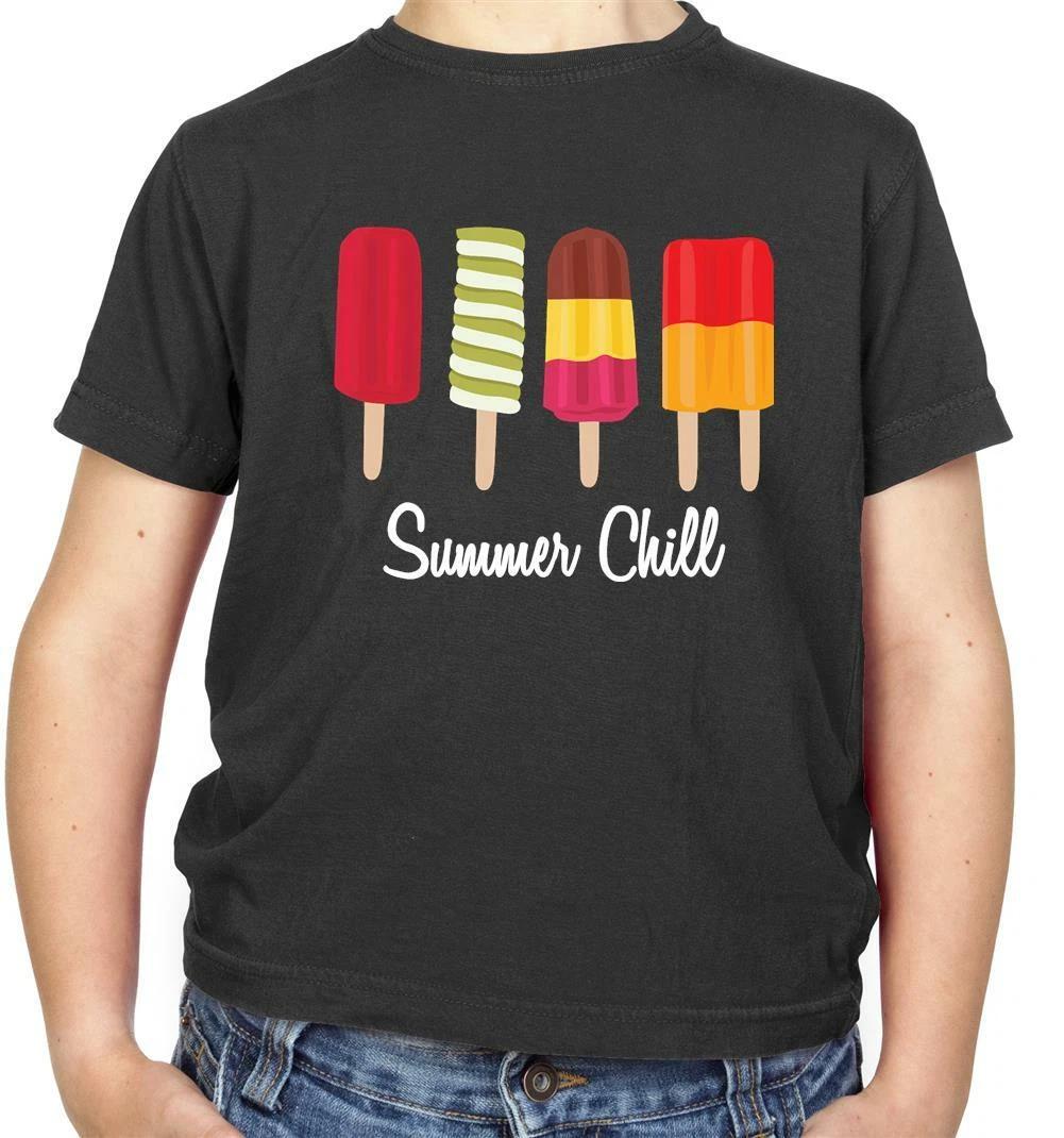 

Summer Chill Kids T-Shirt - Ice Cream - Ice Lollies - Summertime - Relax - Gift 150