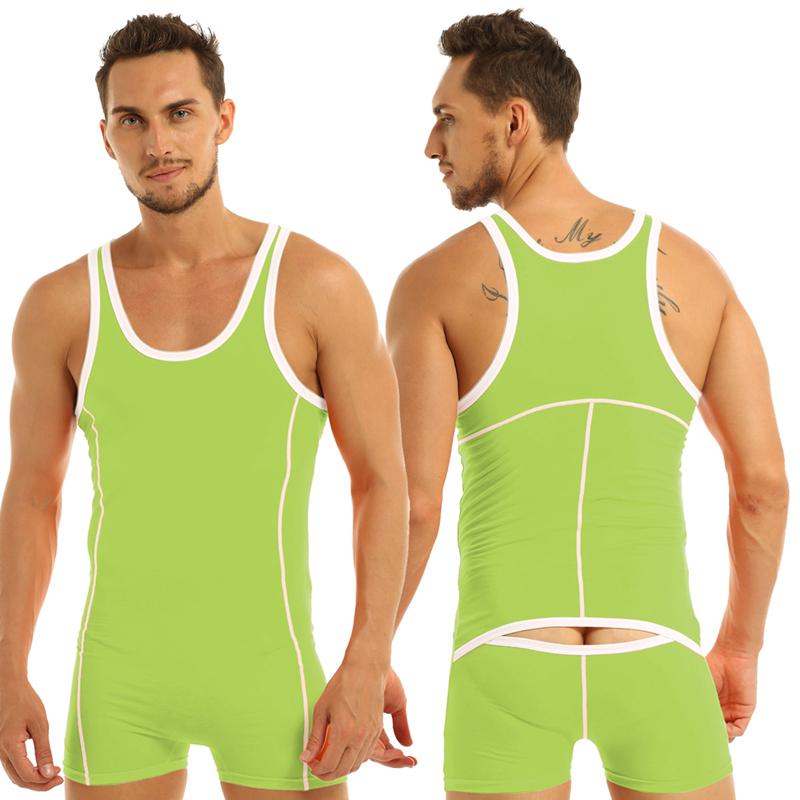 Body Une Pièce Homme Slim - Combinaison Minceur Compressif Pour Sport Ou Soirée - Taille S à XXL