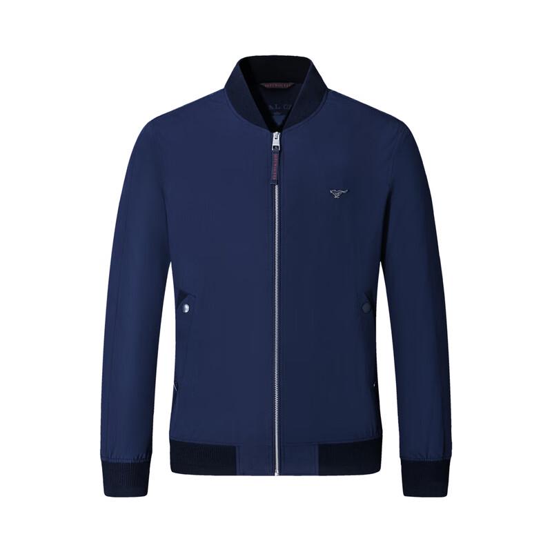 

Куртка на бейсбольном воротнике из смесового тенселя SEPTWOLVES