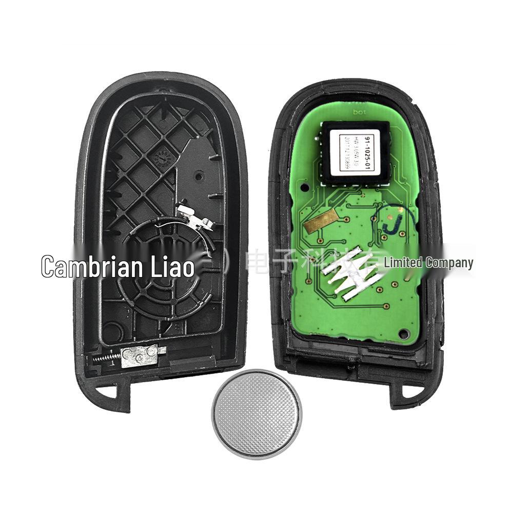 Compatible 5-Button Remote Key for Dodge Jeep Compass JEEP COMPASS (M3N-4082130)