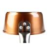 Casserole 14 cm induction, antiadhésive écologique, aluminium forgé sans pfoa wecook professional cuivre 88366