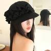 Lace Trim Small Face Fit Equestrian Hat Sun Protection Octagonal Cap  Spring Season
