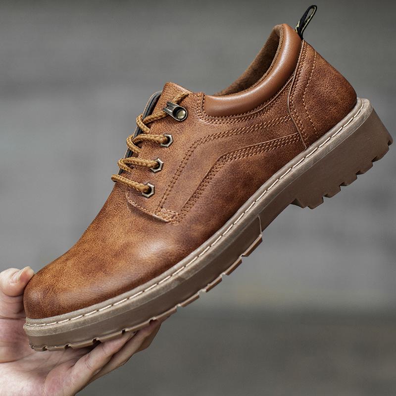 Brand Handmade Breathable Men's Oxford Shoes Top Quality Dress Shoes Men Flats Sneakers Fashion Men Leather Work Shoes