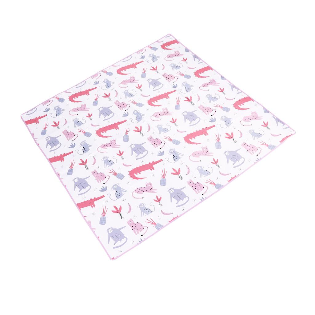 Baby Play Mat Large Waterproof Slip Resistant Multifunction Odorless Printed Infant Crawling Mat