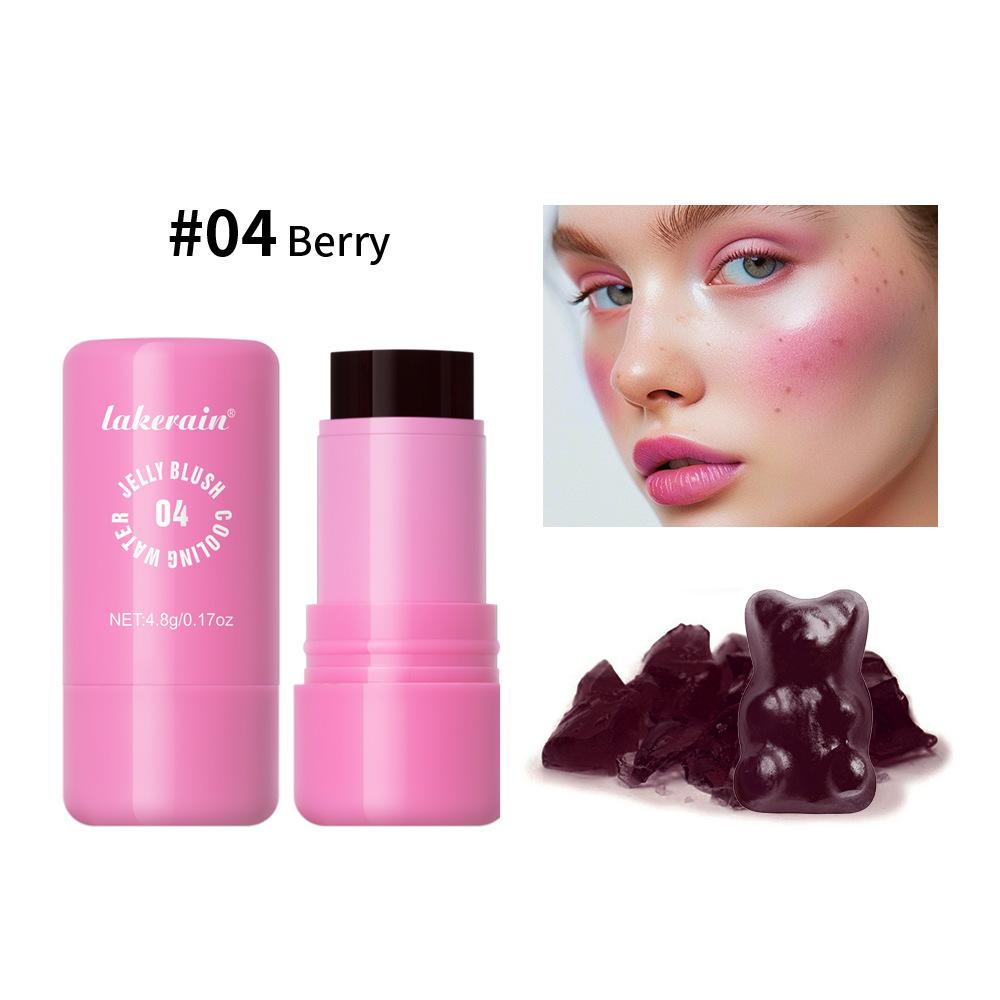 

Желейні рум яна для ледачих, стійкий колір, зволожуючі та мерехтливі рум яна, рум яна в стіку