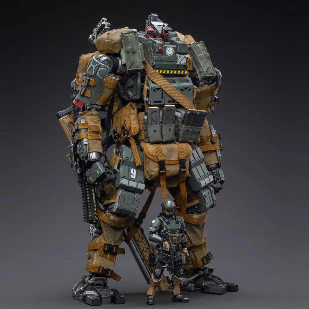 JOYTOY 1/25 God of War 86 Tiekui Dual Pilot  lron Wrecker Steel Bone Mecha Christmas Present Hobby Action Figures Model Toys