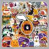 100 Halloween Cartoon Horror Stickers for Journals & Phones