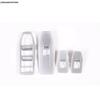 Car Inner Door Window Glass Lift Button Panel Cover Trim For BMW X1 iX1 U11 X2 iX2 U10  - 2027 ABS Carbon Fiber Accessories