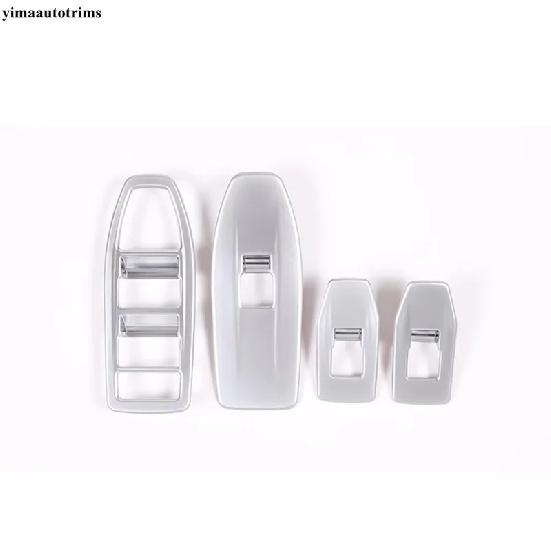 Car Inner Door Window Glass Lift Button Panel Cover Trim For BMW X1 iX1 U11 X2 iX2 U10  - 2027 ABS Carbon Fiber Accessories