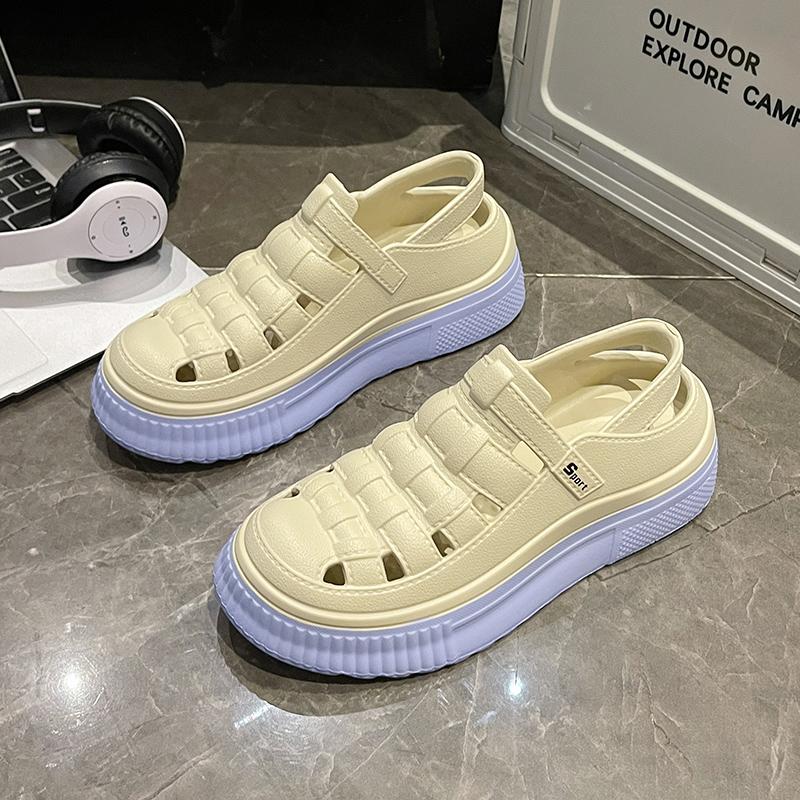 2025 Summer Women Sport Platform Sandals Autumn New Women Flats Platform Causal Shoes Waterproof Rome Beach Running Sandals