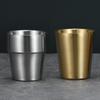 Jimeijiduo 304 Double-Wall Stainless Steel Beer Mug