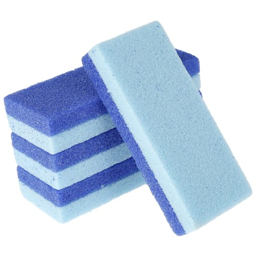 4-Piece Double-Sided Foot Pumice Stones, 2-in-1 Callus Remover Pads, Pedicure Stone Scrub for Hard Skin, Callus Remover for Feet and Hands