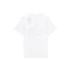 Converse T-Shirts Men's White Crew Neck Moderate Straight Fit (Unisex) T-Shirts 10019893 A03