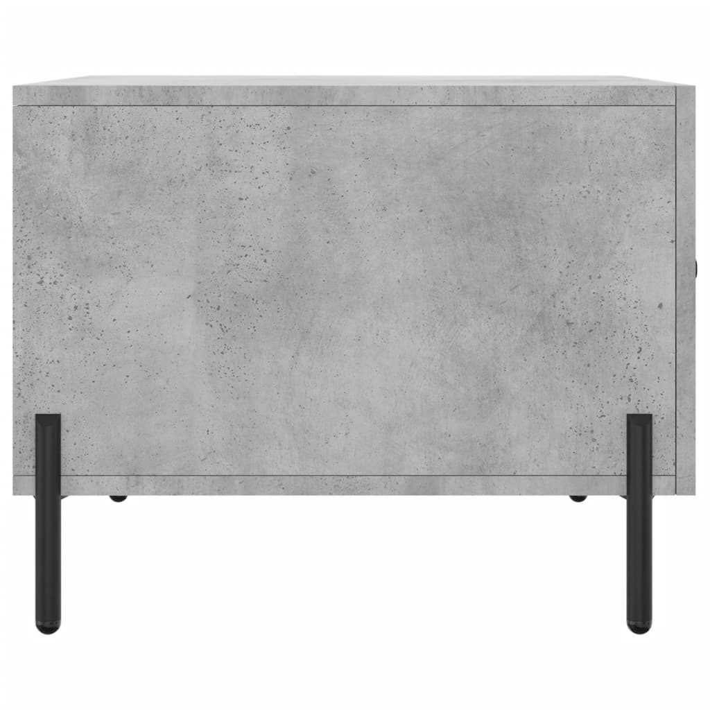 Vidaxl Couchtisch, Beton Grau, 50x50x40 cm