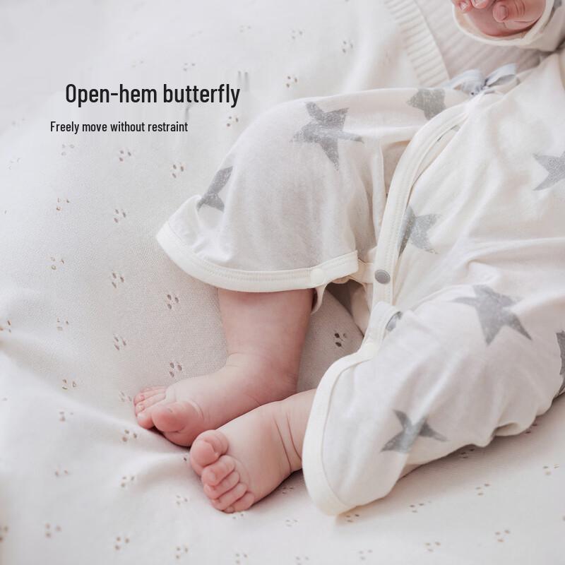 Babylove Newborn 100% Cotton Butterfly Romper