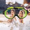 Occhialini da Nuoto Impermeabili in Silicone per Bambini Montatura Grande HD Occhiali da Nuoto, Occhiali Antiappannamento Accessori per il Nuoto