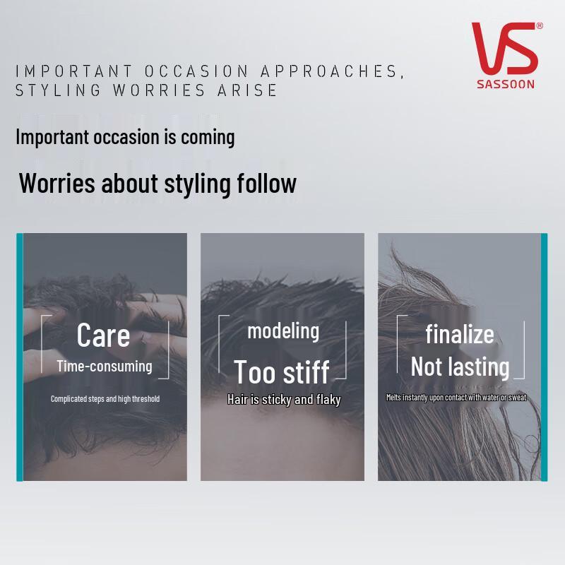 Vidal Sassoon Quick-Hold Styling Spray 3-Pack