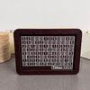 USD or EURO Cash Vault Wooden Savings Box with Money Target and Numbers, Coin Counter Piggy Bank with Counter and Pen