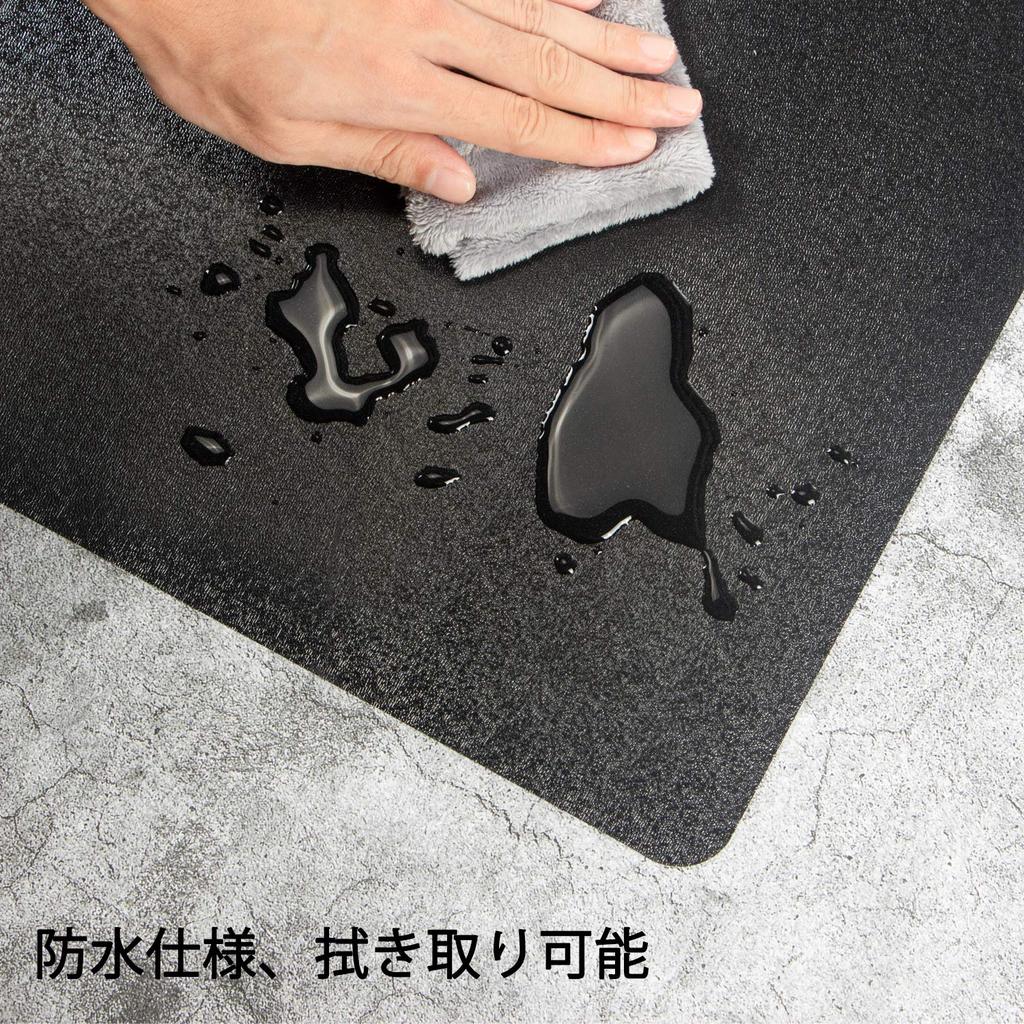 Desk Chair Gaming Chair Dining Floor Protection Carpet Extra Large Size 160 X 130 Mildew Stays In Mm Scratch Easy To Compatible with Floor X 130 Mat,