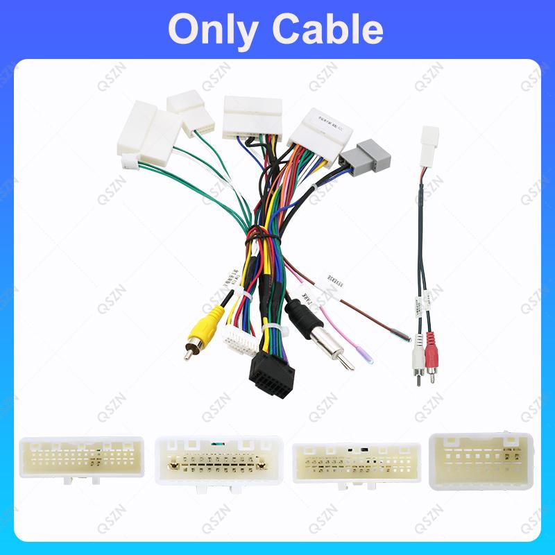For Nissan Qashqai X-Trail Sylphy Tiida Bluebird Kicks Navara TERRA Juke Android Car Radio Canbus Decoder Wiring Harness Adapter