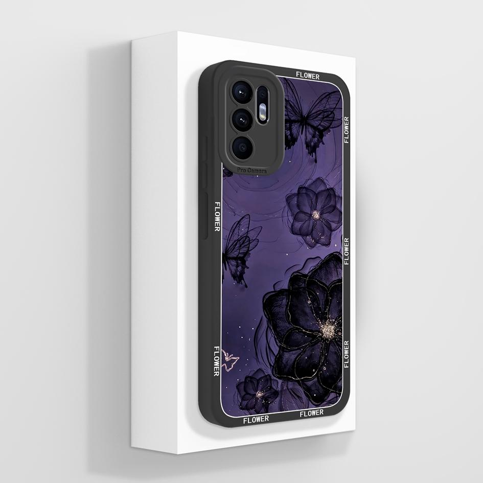 Hülle Für OPPO Reno6 6Z 7 7Z 8 8Z 10 Pro Plus Lite 4G 5G Niedliches Erdbeer-Bärenmuster Weiches Flüssigsilikon Hohe Qualität Rutschfestes Gehäuse Für OPPO Capa