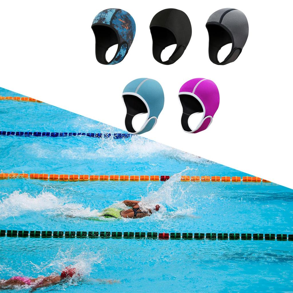 Diving Hood Cap 2mm Neoprene Hood Swimming Cap for Women Men Water Sports