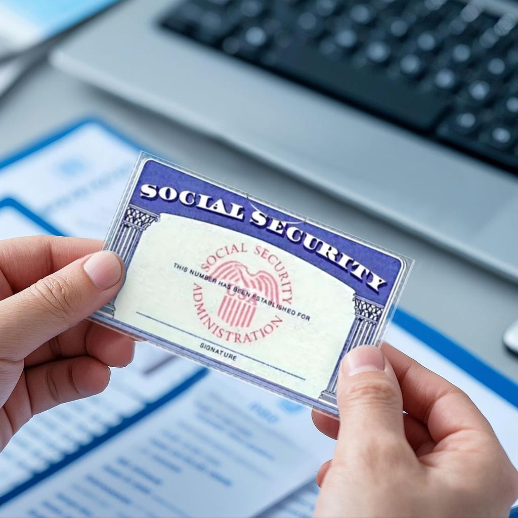 10 sad obalů na karty sociálního zabezpečení, nové obaly na karty, obaly na karty, průhledná plastová peněženka, klipy na kreditní karty