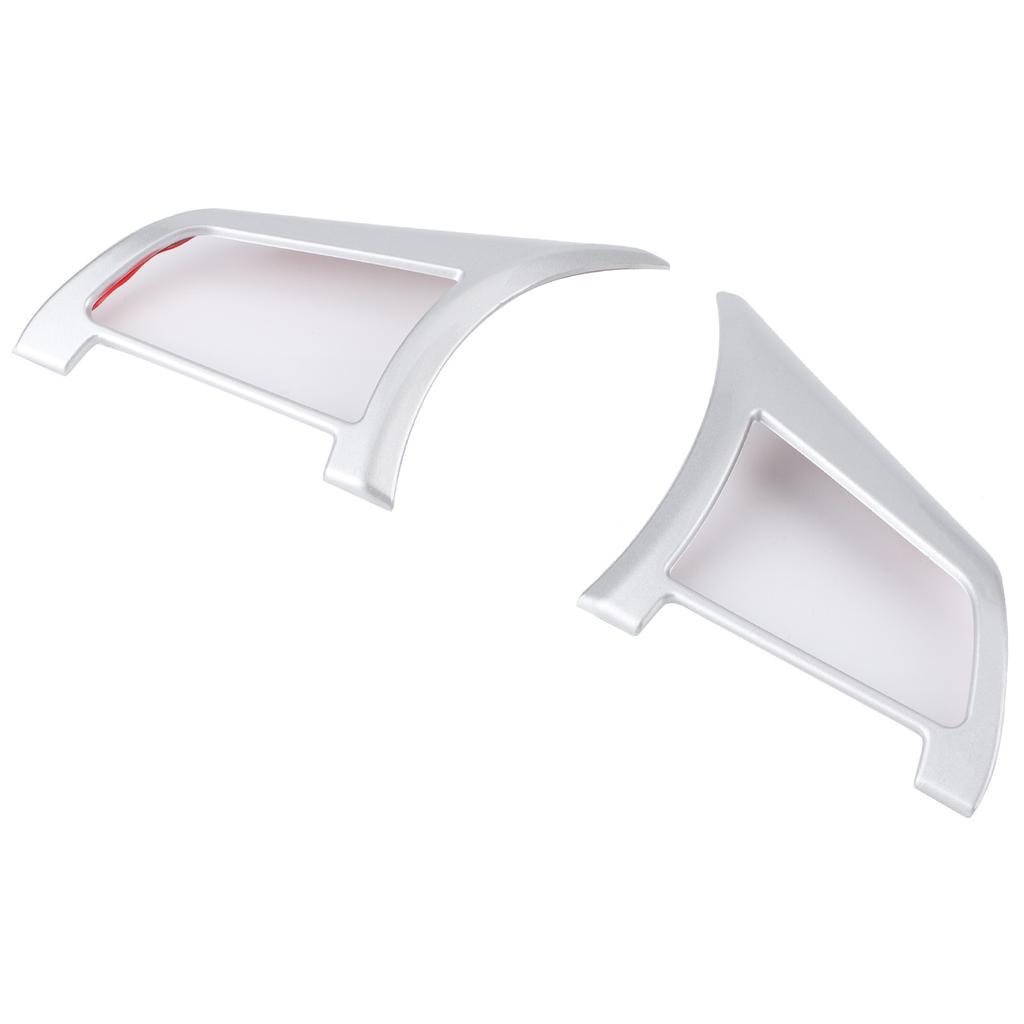 Steering Wheel Trim Cover Car Interior Decoration Fit for SylphyCelsiusSentraCelsius CelsiusX-trail(Silver )