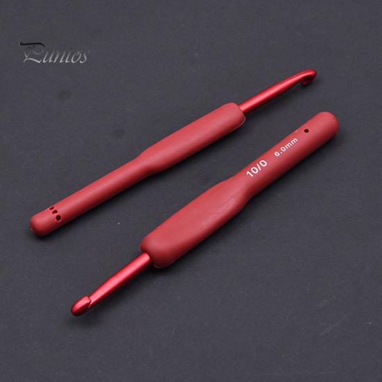 9Pcs Crochet Hook Effortless Ergonomic Crochet Needles Durable Long Knitting Needle Crochet Accessories