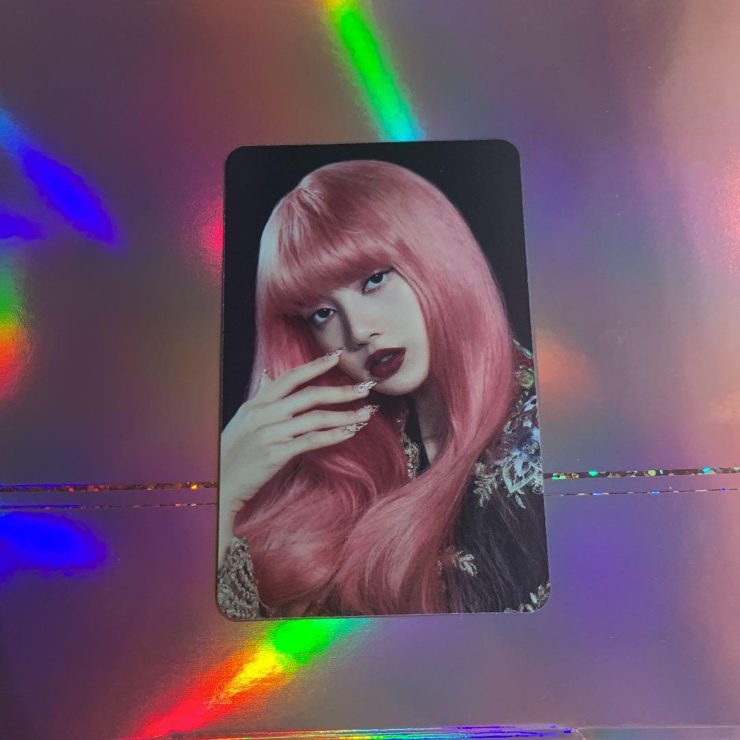 [Б/У] Торговая карта BLACKPINK Лиса фотобук