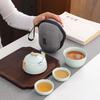 Minguana Portable Ceramic Travel Tea Set