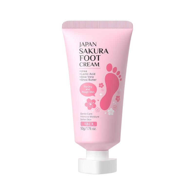 Cremă de picioare Sakura Japonia 50g Îngrijirea picioarelor Hidratantă