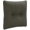 R Back Cushion PUTTEN 100percent Polyester Anthracite 40 X 40 X 10 Cm