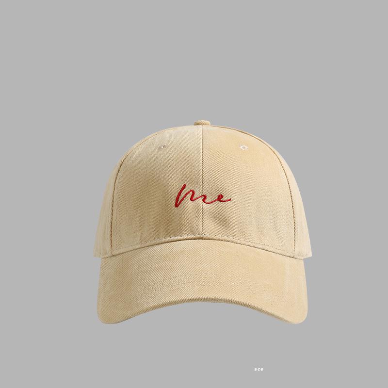 65cm Cross Embroidery Baseball Cap Women Versatile Face Casual Soft Top Sun Baseball Cap men