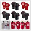 Reds Baseball Jersey Elite Edition Mens Sports Uniform 44 11 19 30 DELACRUZ Striped All Seasons S-XXXL