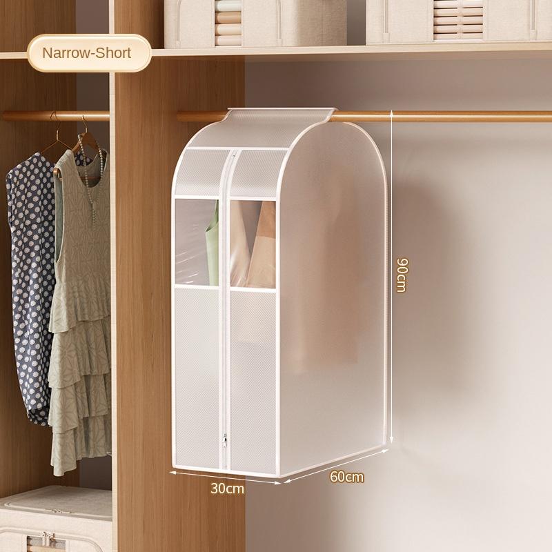 Clothing Dust Cover Quilt and Suit Dustproof Home Organization Installation-free Washable Dustproof Artifact